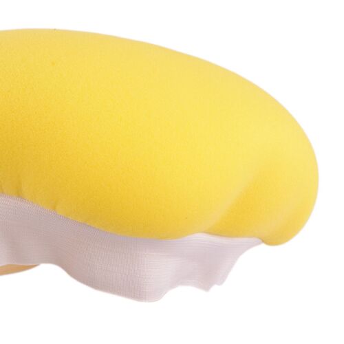 Couverture De Capot Universel Jaune, 9-10 Pouces, Éponge De Voiture, Polissage, Polissage, Polissage