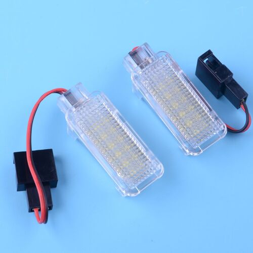 Citall ¿ Éclairage Led Blanc Pour Porte Avant Et Arrière, 2 Broches, 2 Pièces, Lampe De Démarrage Pour Skoda Octavia Mk3 5e 2012 ¿ 2017
