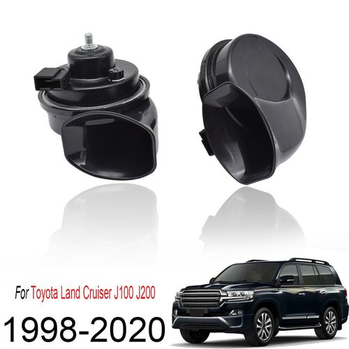 Klaxon D'escargot Pour Toyota, Land Cruiser, J100, J200, 1997-2020, 12v, 110-125db, Klaxons De Voiture Étanches Et Sonores, 410hz, Klaxons Automatiques Pour Touristes