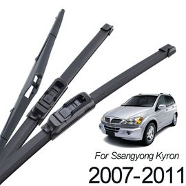 Xukey-Jeu D'essuie-Glace De Pare-Brise De Hayon Avant Et Arrière, Ssangyong 4.0, Lifting, 2011, 2010, 2009, 2008, 2007, 22 \
