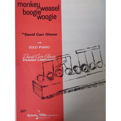 Monkey Weasel, Boogie Woogie, David Carr Gloover, Pour Piano.