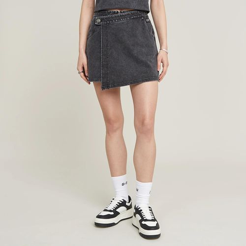 Jupe Overdyed Sweat - Noir - Femmes