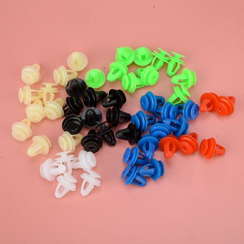 Clips De Fixation Du Panneau De Garniture De Porte Intérieure, Rivets En Plastique Adaptés Aux Camions De Voiture Universels, Caravanes, Trou De 9mm, 50 Pièces, Nouveau