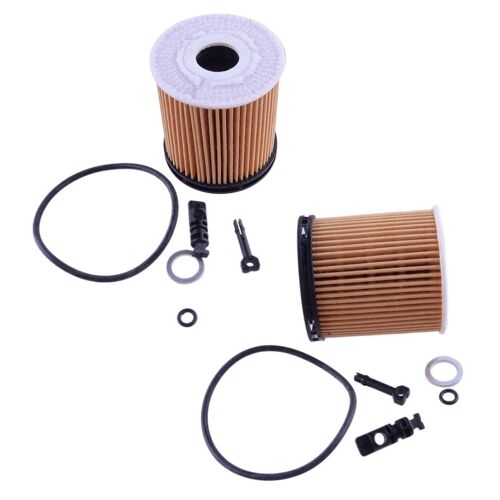Kit De 2 Filtres À Huile Moteur Avec Joints D'étanchéité, Adapté Pour Kia Rio Hyundai Sonata Venue 1.6l 2020, 26350-2m000