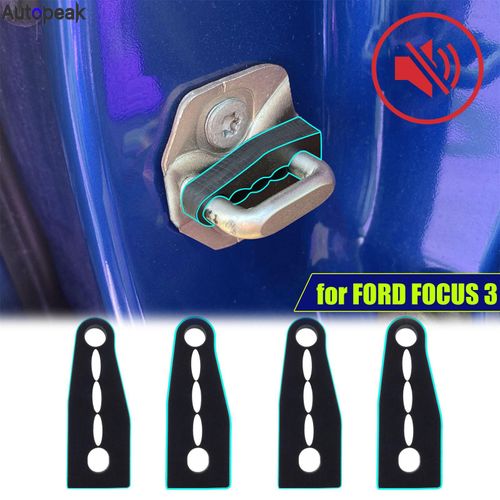 Tampon De Verrouillage De Porte Pour Ford Focus 3 Kuga 2, Amortisseur Sonore, Bord De Fuite, Anti-Cliquetis, Joint Silencieux