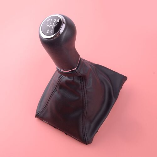 Pommeau De Levier De Vitesse En Cuir Pu 5 Vitesses, Convient Pour Sachopel Astra H, Corsa D, Zafira B, 2005-2010