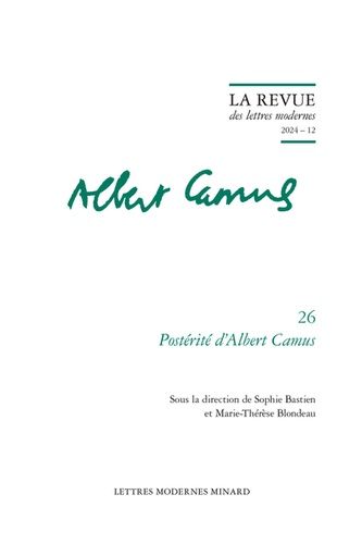 Postérité D'albert Camus