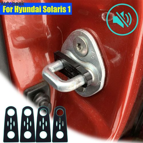 Tampon De Verrouillage De Porte Pour Hyundai Solaris 1 2010 ? 2017, Amortisseur Sonore, Stop-Cliquetis, Vis Insonorisées, Silencieux