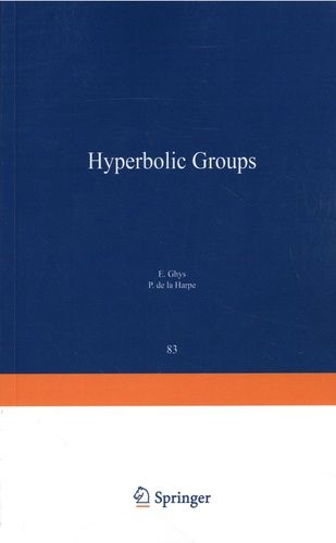 Sur Les Groupes Hyperboliques D'après Mikhael Gromov