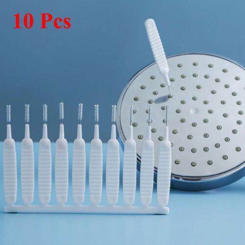 Pommeau de douche de bain anti-encrassement, brosse de lavage de livres, petite brosse, écart de pores, cuisine, toilettes, trou de téléphone, 10 pièces