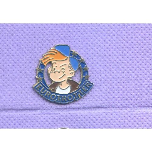 Rare Pins Eurotrotteur Bd Style Spirou I409