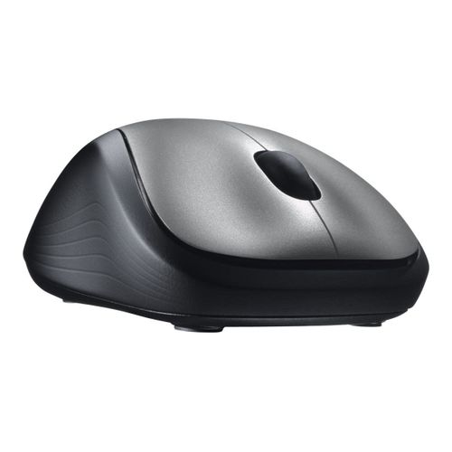 Logitech M310 - Souris - droitiers et gauchers - optique - 3 boutons - sans fil - 2.4 GHz - récepteur sans fil USB - argent