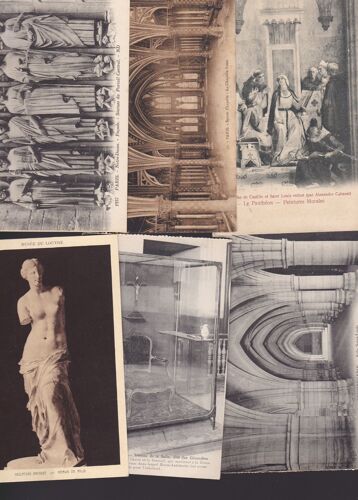 Joli Lot De 26 Cartes Postales Anciennes Neuves De Paris : Monuments Et Details : Conciergerie...