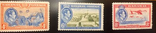 Timbres Bahamas 1938-48