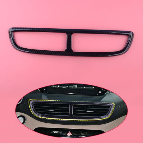Citall ¿ Couvercle De Sortie D'air Central En Fiber De Carbone, Garniture De Protection, Adapté Au Style Hyundai Tucson 2019 2020