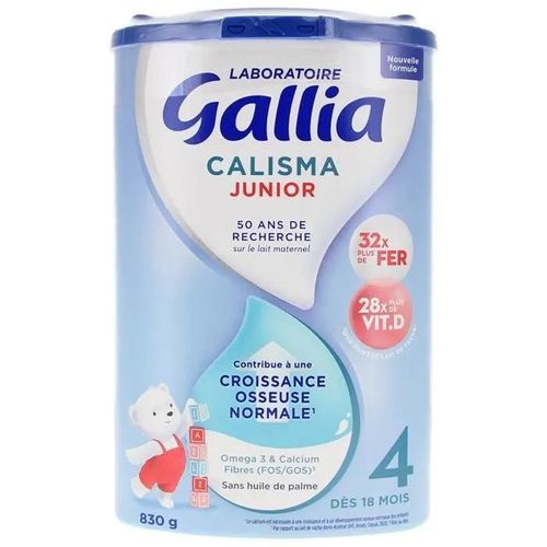 Gallia Calisma Junior 4ème Âge Croissance Dès 18 Mois 830 G