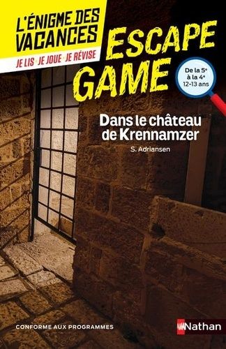 Escape Game 5e-4e - Dans Le Château De Krennamzer