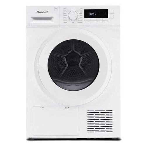Sèche-linge Brandt DFB383HW - 59.5x60x84.5 cm (lxpxh) - chargement frontal - blanc