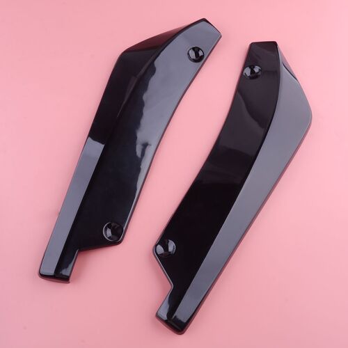 Lame De Pare-Choc Arrière En Plastique Noir, 1 Paire, Diffuseur De Film Pour Voiture Suv Camion Tout-Terrain