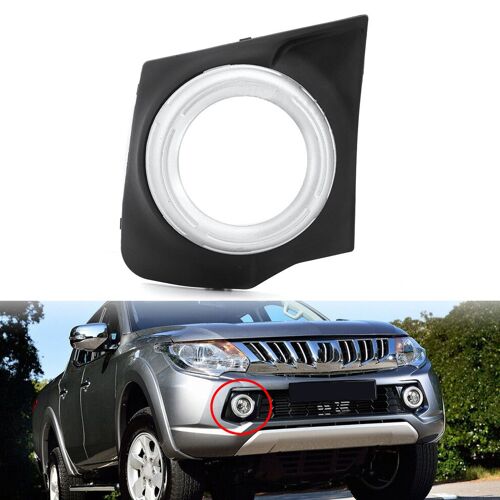 Cadre De Couverture De Phare Antibrouillard Avant Droit Pour Voiture, Adapté À Mitsubishi L200 Triton Mq Mr 2015 2016 2017 2018