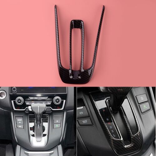 Panneau De Changement De Vitesse De Console, Garniture De Couvercle En Plastique En Fiber De Carbone Adapté À Honda Crv Cr-V 2017 2018 2019 2020 2021