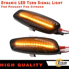 2 Feux De Position Latéraux Led Dynamiques, Clignotant, Pour Citroën C3 C4 C5 Ds3 Ds4 Et Peugeot 207 308 3008 5008 Rcz