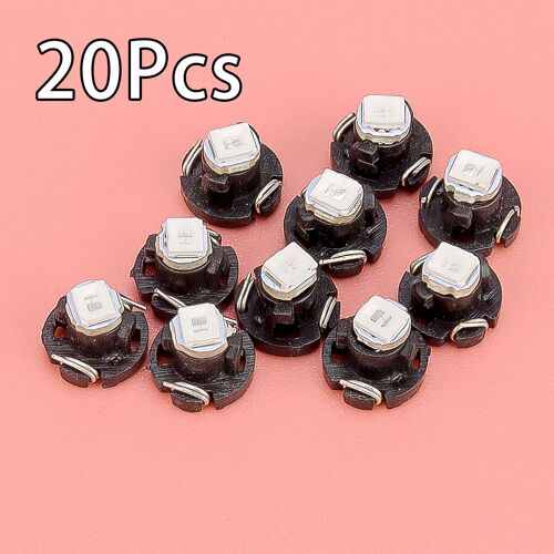 Ampoules Led Universelles Bleues Pour Voitures, T3 Neo Wedge, 1-Smd, Indicateur De Groupe, Carte, Jauge De Tableau De Bord, Climat, 12v, 20 Pièces