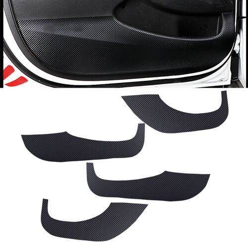 Citall ¿ Film Intérieur De Porte De Voiture, Garniture Anti-Coup De Pied Adaptée À La Kia Seltos Pièces/Ensemble 2020 Texture En Fiber De Carbone 4 2021