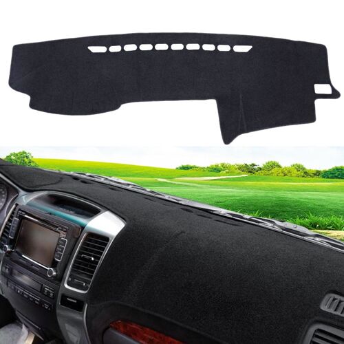 Couverture De Pare-Soleil Pour Tableau De Bord, Antidérapant, Pour Toyota Prado Lexus Gx470 J120 2009 ¿ 2003 Lhd, Noir