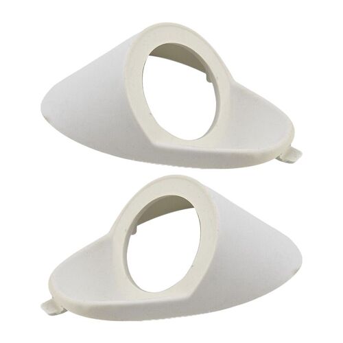 Moule De Haut-Parleur Universel En Plastique Blanc Pour Audio De Voiture, Pilier A Ou C, 2 Pièces