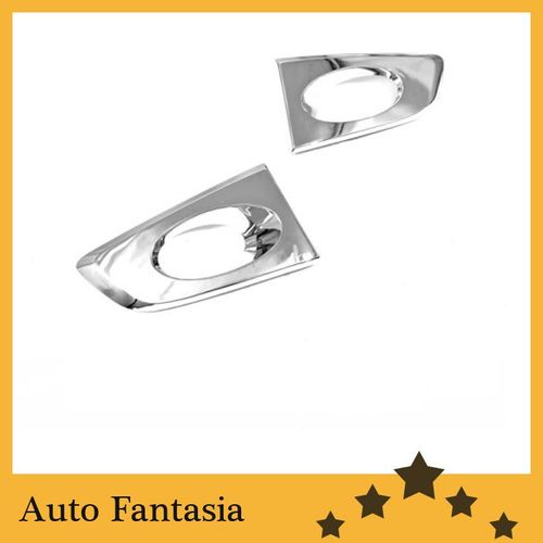 Housse De Phare Antibrouillard Chromé Pour Honda Jazz Fit 09-12, Livraison Gratuite