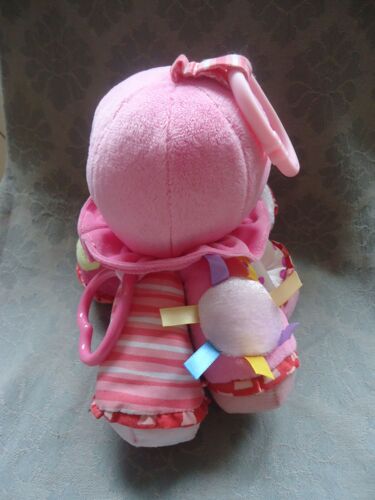 Pieuvre Doudou Eveil En Peluche Grelot Rose 20 Cm Toys R Us