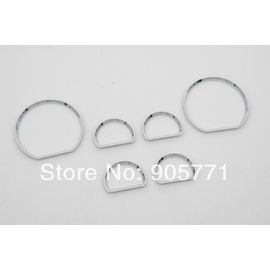 Kit De Jauge Et Lunette De Tableau De Bord | Chromé, Pour Ford Mustang 94-04