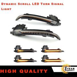 2 Pièces Pour Audi A4 A5 S5 B8.5 Rs5 Rs4, Clignotant Led À Défilement Dynamique, Indicateur De Rétroviseur Séquentiel
