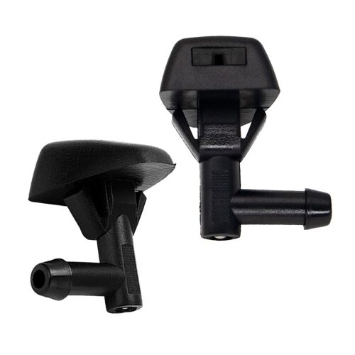 Buse De Lave-Glace Avant En Plastique Noir, Pour Volvo S60 I V70 Ii Xc70 Cross Country 30655606-8620256, 2 Pièces, 2002 2007