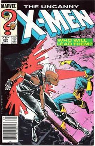 Uncanny X-Men # 201 ( V.O. 1986 ) *** 1st App. Nathan Summers ( Futur Cable )