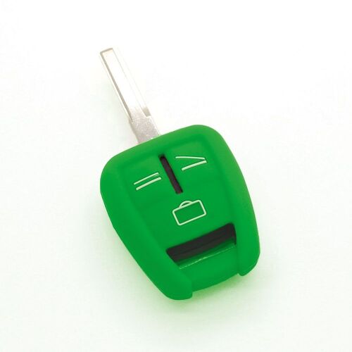 Housse De Clé En Silicone 3 Boutons Opel Astra Corsa Zafira Vert