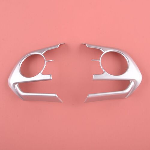 Couvercle De Bouton De Volant, Cadre De Garniture Chromé Mat Adapté À Toyota Rav4 Corolla Hatchback Sedan Cross 2021 2022 1 Paire
