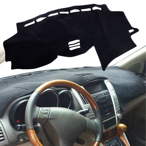 Black Car Interior Dashboard Dashmat Dash Mat Cover Polyester Lhd Fit For Lexus Rx 300 330 350 2004 2005 2006 2007 2008 2009