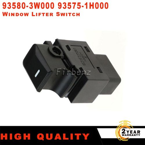 Bouton De Commutation De Commande De Fenêtre De Voiture, Commutateurs De Lève-Vitre Pour Kia Sportage 2011-2015, 935uant 3w000, 93575-1h000, 935803w000, 935751h000