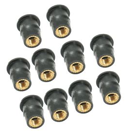 Écrous De Puits En Caoutchouc Métrique M5 M6 5/6mm, 10/20 Pièces, Pare-Brise, Carénage, Capot Pour Honda, Suzuki Auto, Moto Tout-Terrain