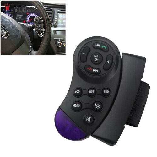 Télécommande Universelle Pour Volant De Voiture, 1 Pièce, Bluetooth, Mp3, Dvd, Bouton Stéréo