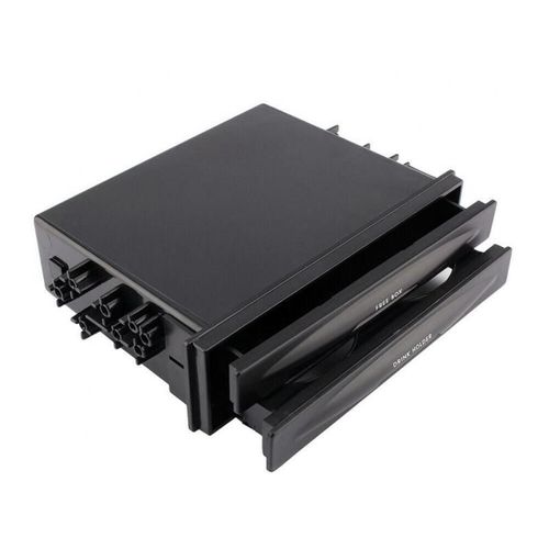 Boîte De Rangement Universelle Au Tableau De Bord, Kit De Poche De Remplacement, Boîte De Conversion Audio Radio 1 Din, Porte-Gobelet De Boisson, Accessoires De Voiture