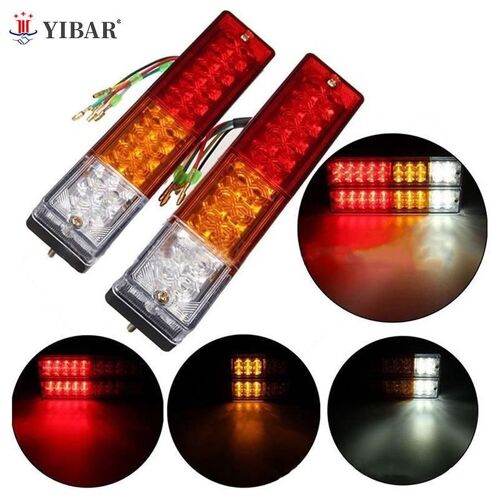 Enquêter Arrière Étanche À 20 Led, 12v, Pour Voiture, Camion, Remorque, Feux Stop, Clignotants