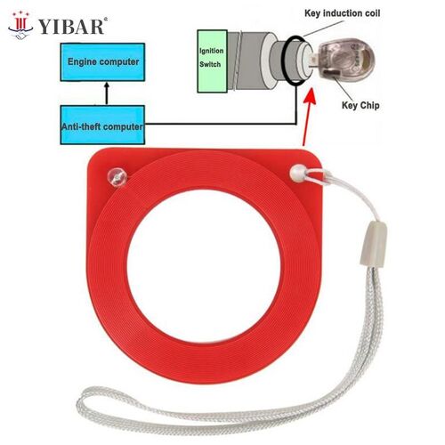 Outil Portable Universel Pour Voiture, Contrôle Rapide, Puce Rouge, Système D'immobilisation, Inspection, Application Facile, Automatique, Réparation Du Plastique, Testeur De Bobines