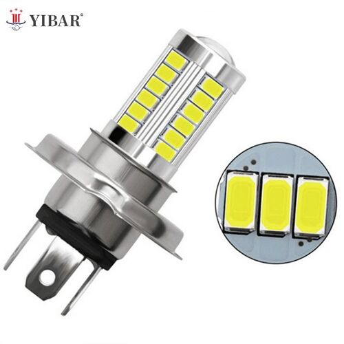 Ampoule Antibrouillard Led Pour Voiture, Lampe H4, Lumière De Sauna, Ampoule Automobile, 33 Smd, 5630, 5730, 1pc