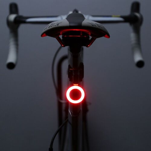 Feu Arrière Led Multi-Modes D'éclairage Pour Vélo, Charge Usb, Pour Montagne, Tige De Selle, 2020