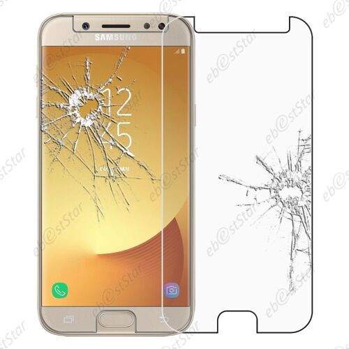 Ebeststar ® Pour Samsung Galaxy J7 2017 Sm-J730f - Film Protection Écran Verre Trempé Anti Casse Anti-Rayures [Note Importante Lire Description]