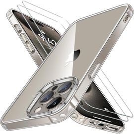 Coque iPhone 15 Pro et 2 Verre trempé vitre protection GHL Tech