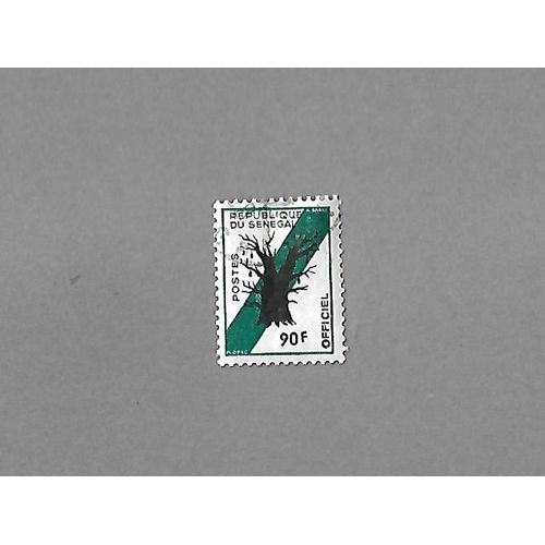 Timbre Sénégal 90fcfa
